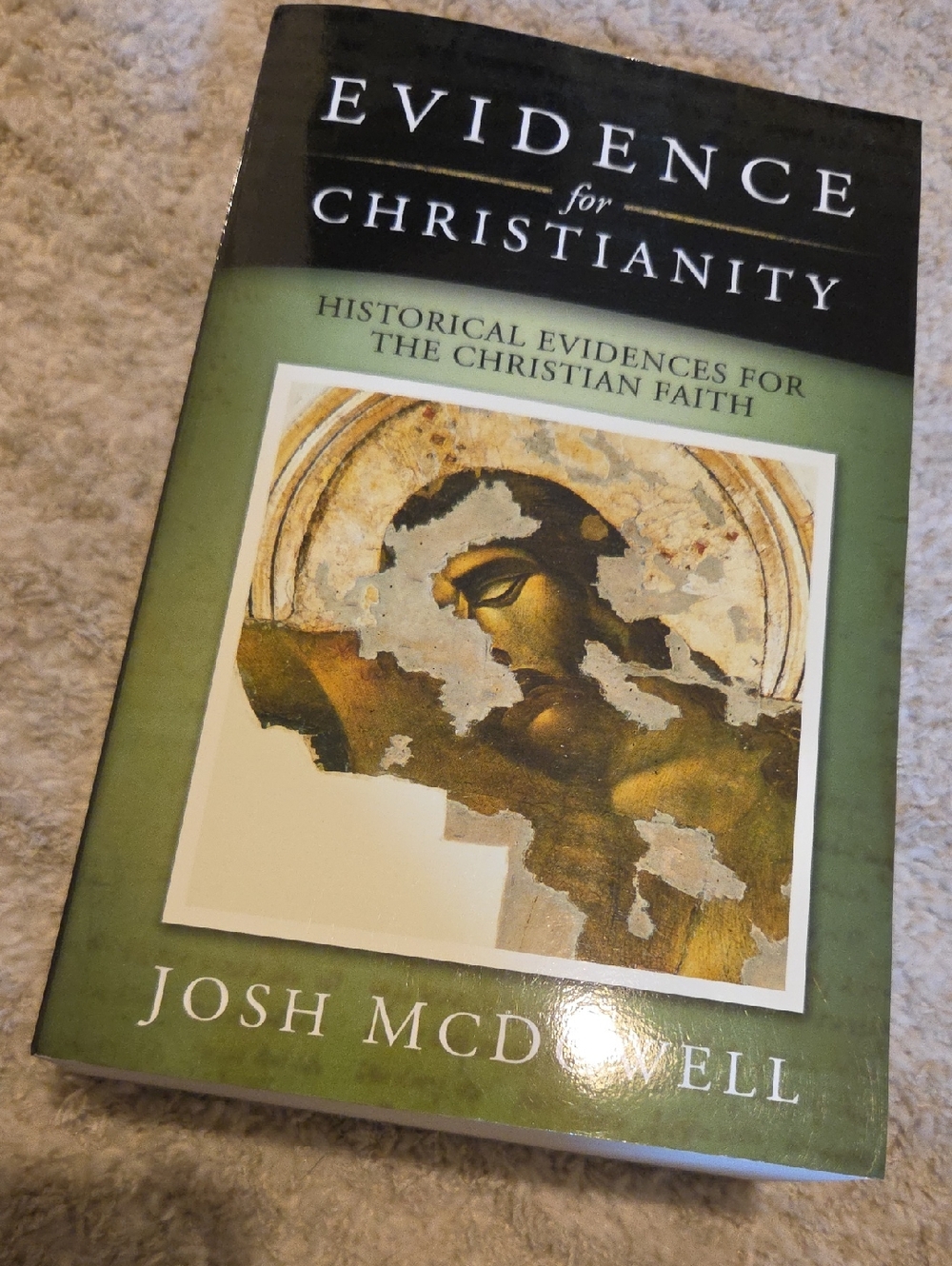 Evidence for Christianity by Josh McDowell - Green Paperback